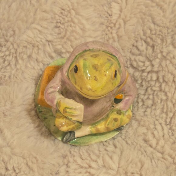 Vintage Rare Beswick England Beatrix Potter Mr. Jeremy Fisher Figurine - Picture 4 of 7